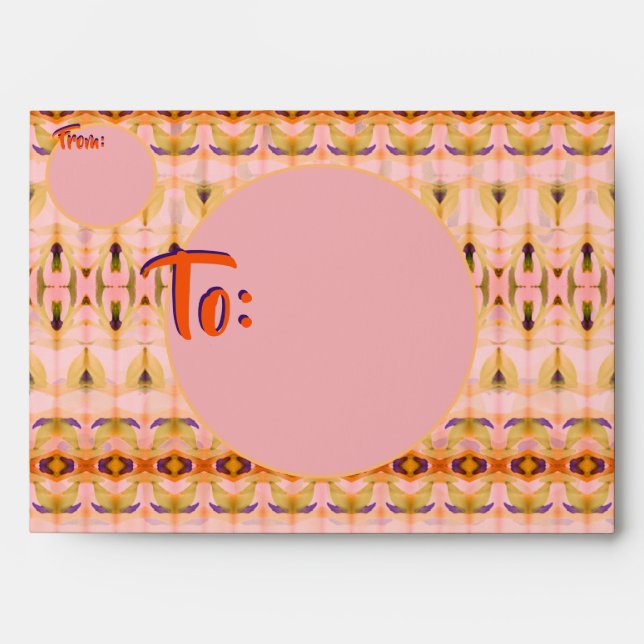 Happy Thanksgiving Design Envelope (Front)