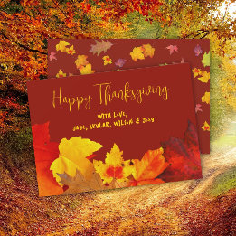 Happy Thanksgiving Downloadable Greeting Card