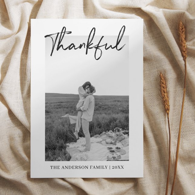 Happy Thanksgiving Family Photo | Thankful  (Creator Uploaded)