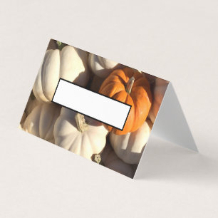 Happy Thanksgiving fillable name place cards