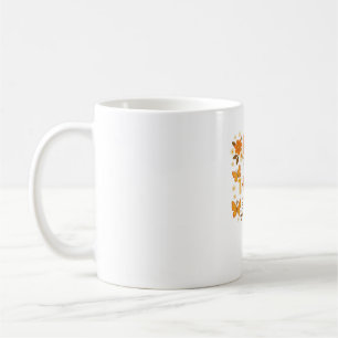 Happy Thanksgiving Floral Pumpkin Classic T-Shirt Coffee Mug
