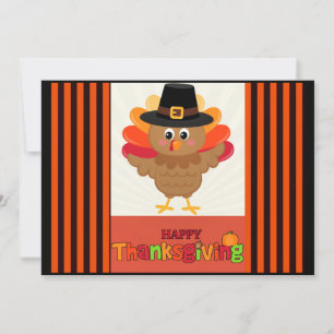 Happy Thanksgiving from Mr. Turkey Card