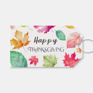 Happy Thanksgiving Gift Tags