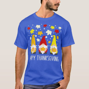 Happy Thanksgiving Gnome Fall Autumn  T-Shirt