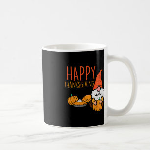 Happy Thanksgiving Gnome Pumpkin Cute Fall Men Wom Coffee Mug