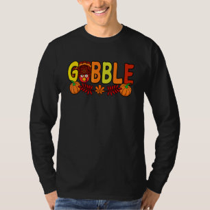 Happy Thanksgiving Gobble Turkey Family Men Women T-Shirt