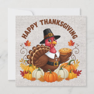 Happy Thanksgiving Greeting Card