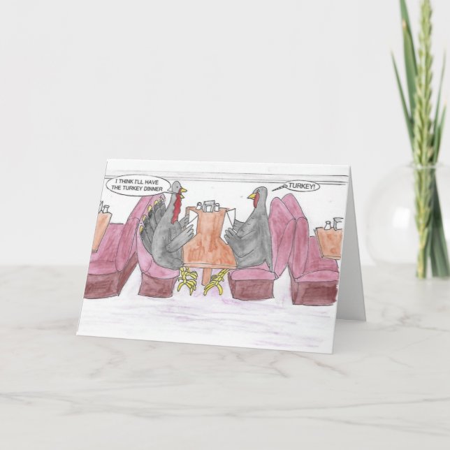 Happy Thanksgiving Holiday Card (Front)