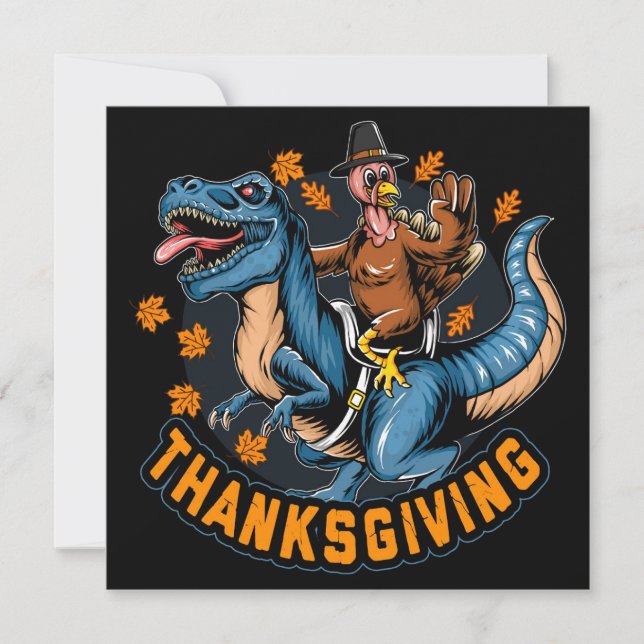 Happy Thanksgiving Holiday Card (Front)