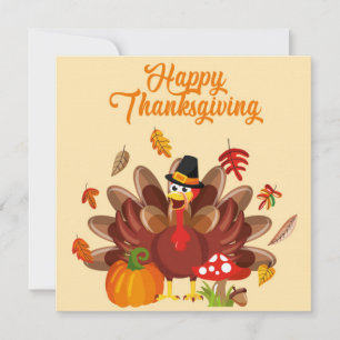 Happy Thanksgiving Holiday Card