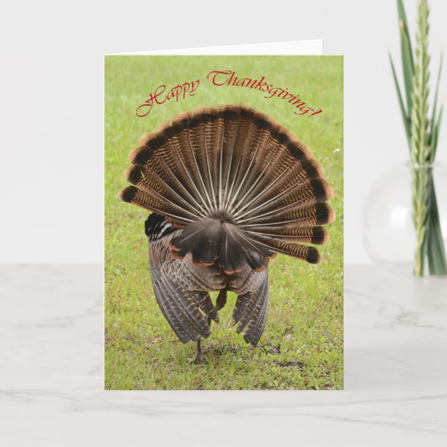 Happy Thanksgiving Holiday Card (Front)