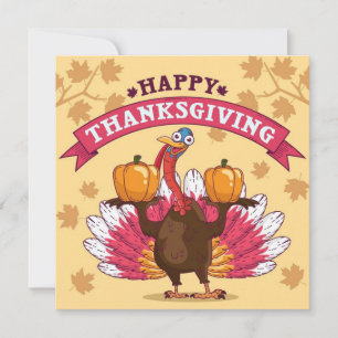 Happy Thanksgiving Holiday Card