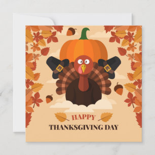 Happy Thanksgiving Holiday Card