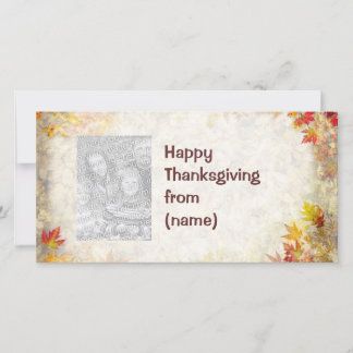 Happy Thanksgiving Holiday Card