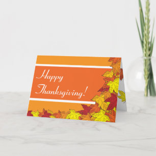 Happy Thanksgiving Holiday Card