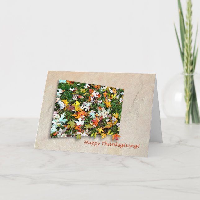 Happy Thanksgiving! Holiday Card (Front)