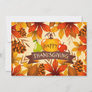 Happy Thanksgiving Holiday Card