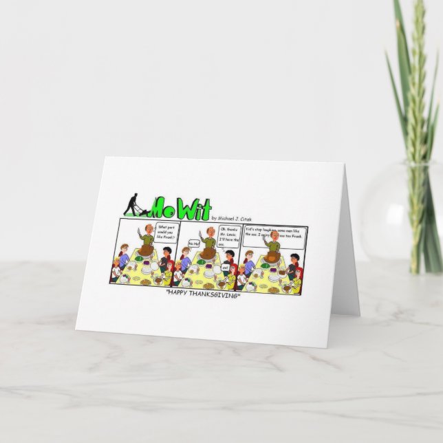 Happy Thanksgiving Holiday Card (Front)