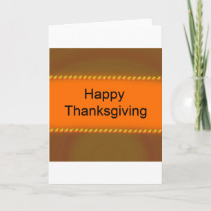 Happy Thanksgiving Holiday Card