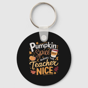 Happy Thanksgiving Holiday Dinner Turkey Day Bless Key Ring