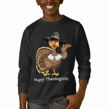 Happy Thanksgiving Holiday turkey t-shirt