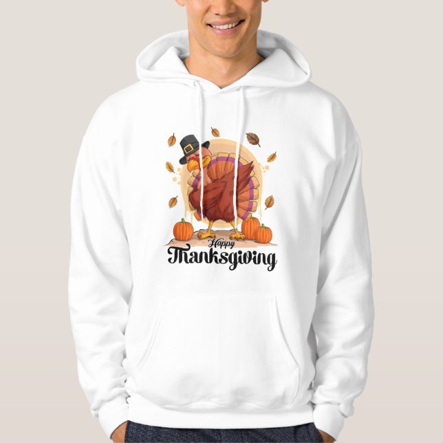 Happy Thanksgiving  Hoodie (Front)