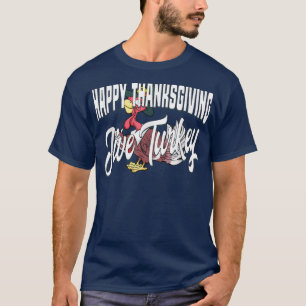 Happy Thanksgiving Jive Turkey Funny Holiday Costu T-Shirt