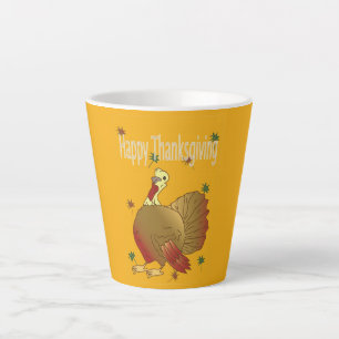 Happy Thanksgiving Latte Mug
