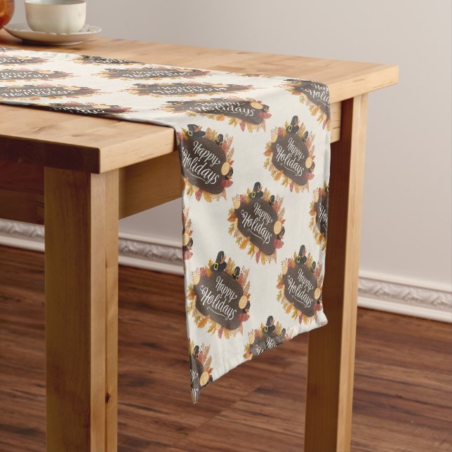 Happy Thanksgiving Long Table Runner (In Situ)