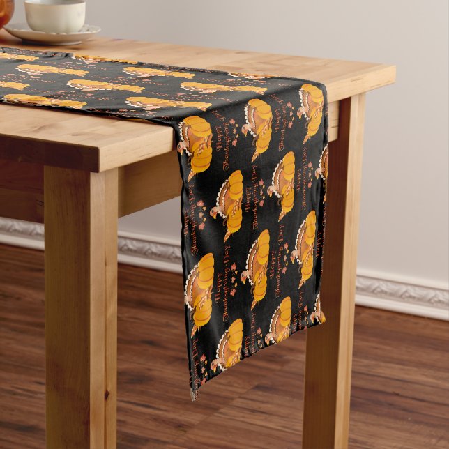 Happy Thanksgiving Long Table Runner (In Situ)