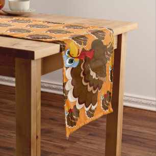 Happy Thanksgiving Long Table Runner