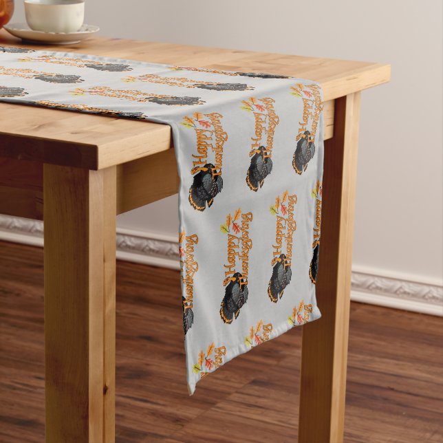 Happy Thanksgiving Long Table Runner (In Situ)