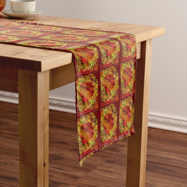 Happy Thanksgiving Long Table Runner (In Situ)