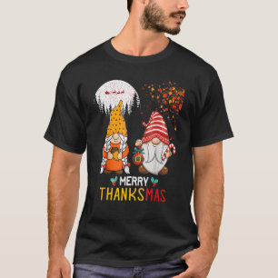 Happy Thanksgiving Merry Christmas Happy Thanksmas T-Shirt