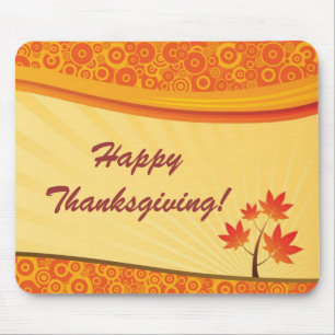 Happy Thanksgiving Mouse Mat