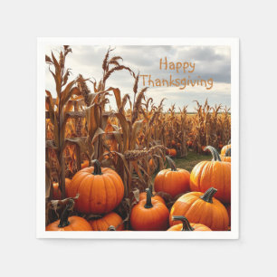 Happy Thanksgiving Napkin