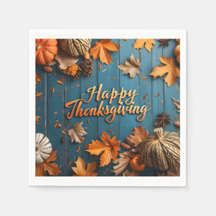 Happy Thanksgiving Napkins