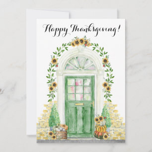 Happy Thanksgiving New Home Announcement