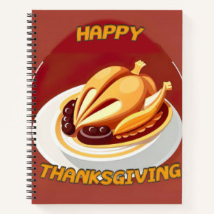 happy thanksgiving notebook