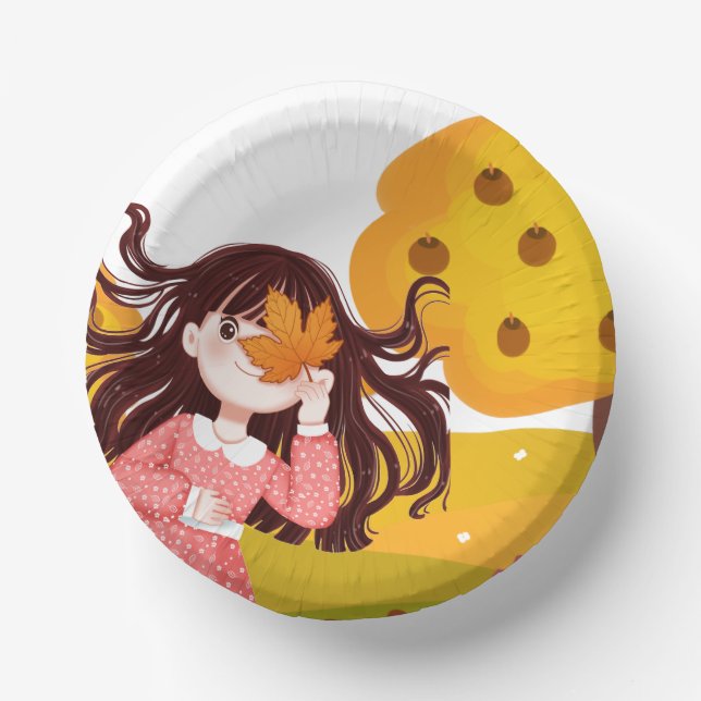 Happy Thanksgiving       Paper Plate (Front)