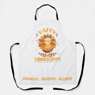 Happy Thanksgiving Personalized Apron