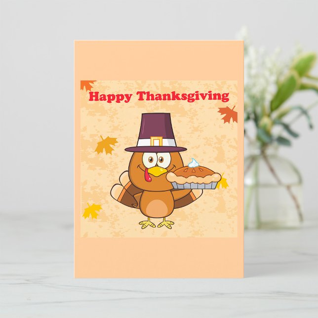 Happy Thanksgiving Pie Invitation (Creator Uploaded)