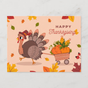 Happy Thanksgiving Postcard