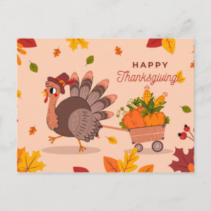 Happy Thanksgiving Postcard