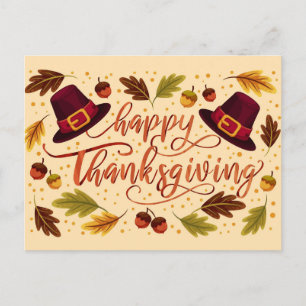 Happy Thanksgiving Postcard