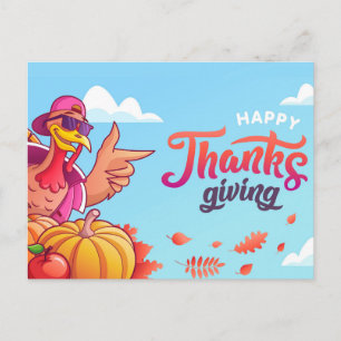 Happy Thanksgiving  Postcard