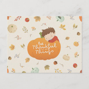 Happy Thanksgiving Postcard