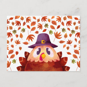 Happy Thanksgiving Postcard