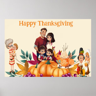 Happy Thanksgiving  Poster