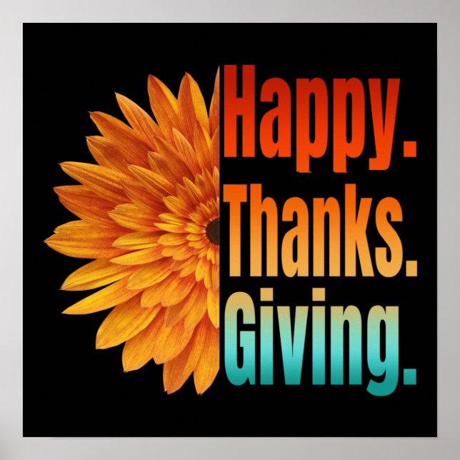 Happy Thanksgiving   Poster (Front)